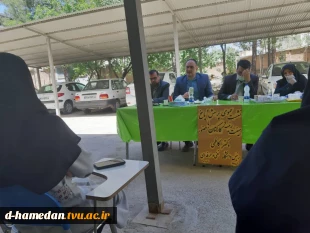 برگزرای جلسه ی پرسش و پاسخ کارکنان آموزشکده دختران همدان با حضور جناب آقای دکتر کاظمی، رئیس محترم آموزشکده های فنی و حرفه ای استان همدان 2