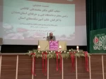 برگزاری جشن میلاد حضرت زهرا (س) و گرامی داشت روز زن با حضور جناب آقای دکتر کاظمی رئیس دانشگاه فنی و حرفه ای استان همدان 2