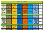 زمانبندی انتخاب واحد و ملزومات آن- حتما مطالعه کنید 2