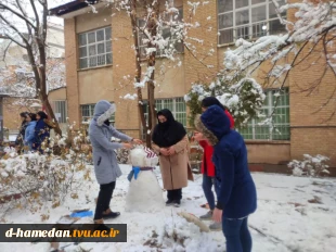 برگزاری جشنواره ساخت آدم برفی 2