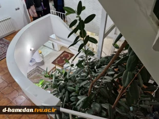 بازدید علمی دانشجویان گروه معماری با همراهی مدرس سرکار خانم مهندس نرگس نورالله زاده از طراحی معماری خانه مسکونی قهوه ای 5