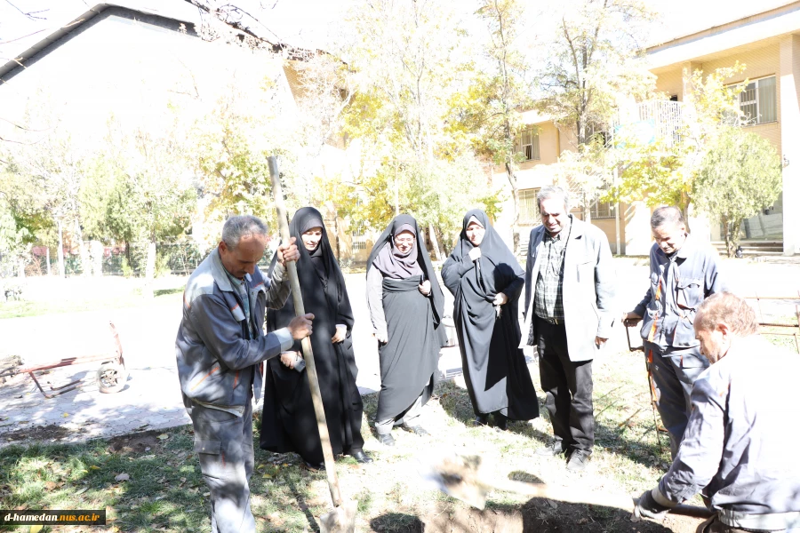 گزارش تصویری از روند ساخت المان و فضا سازی شهید گمنام در آموزشکده ملی مهارت دختران همدان 4