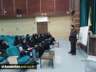 برگزاری دومین جلسه ی کارگاه "برقراری ارتباط مؤثر" با حضور جناب آقای قاسمی، معاون دانشجویی - فرهنگی دانشگاه ملی مهارت استان همدان 
 3