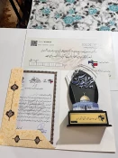 کسب رتبه دوم  در  رویداد حریر القدس به میزبانی شهر قزوین توسط سرکار خانم سمیرا سیف 4