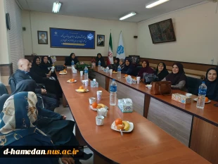 آیین تجلیل و تکریم پیشکسوتان و رونمایی از تصاویر روسای سابق آموزشکده ی ملی مهارت دختران همدان در هفته آموزش 2