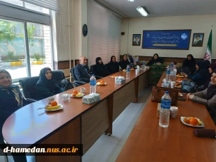 آیین تجلیل و تکریم پیشکسوتان و رونمایی از تصاویر روسای سابق آموزشکده ی ملی مهارت دختران همدان در هفته آموزش 5
