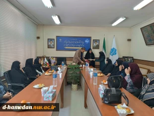 آیین تجلیل و تکریم پیشکسوتان و رونمایی از تصاویر روسای سابق آموزشکده ی ملی مهارت دختران همدان در هفته آموزش 4