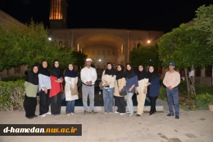 بازدید علمی دانشجویان گروه معماری از بناهای شهر باستانی یزد و کاشان 8