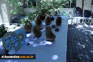 برپایی نمایشگاه آثار دانشجویان گروه گرافیک، واحد چیدمان هنرهای تجسمی و بازشناخت عناصر بومی 2