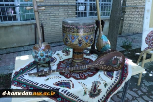 برپایی نمایشگاه آثار دانشجویان گروه گرافیک، واحد چیدمان هنرهای تجسمی و بازشناخت عناصر بومی 3