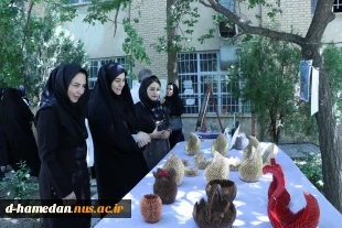 برپایی نمایشگاه آثار دانشجویان گروه گرافیک، واحد چیدمان هنرهای تجسمی و بازشناخت عناصر بومی 5
