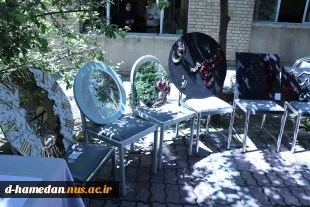 برپایی نمایشگاه آثار دانشجویان گروه گرافیک، واحد چیدمان هنرهای تجسمی و بازشناخت عناصر بومی 6