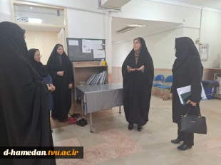 بازدید خانم سلطانزاده از دانشگاه ملی مهارت استان قزوین به عنوان  نماینده مرکز نظارت، ارزیابی و تضمین کیفیت سازمان مرکزی دانشگاه ملی مهارت از آموزشکده ملی مهارت دختران همدان
 2