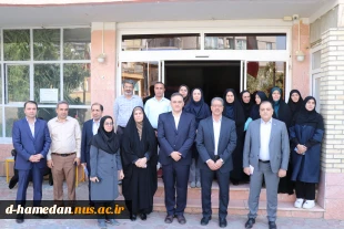 بازدید دکتر زمانی، رئیس دانشگاه ملی مهارت از آموزشکده ملی مهارت دختران همدان 2
