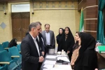 بازدید دکتر زمانی، رئیس دانشگاه ملی مهارت از آموزشکده ملی مهارت دختران همدان 3