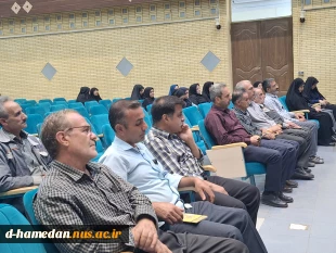 قرائت دعای توسل و مولودی خوانی با حضور مداح اهل بیت
و تقدیر از کارکنان به پاس زحمات در برگزاری امتحانات و تجلیل از بازنشستگان در هفته وحدت
 2