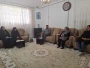 حضور ریاست و جمعی از کارکنان در منزل شهید بهاره لطفی از شهدای جنگ تحمیلی ۱۲ روزه (فرزند شهید علی لطفی؛ جانباز شیمیایی دفاع مقدس)